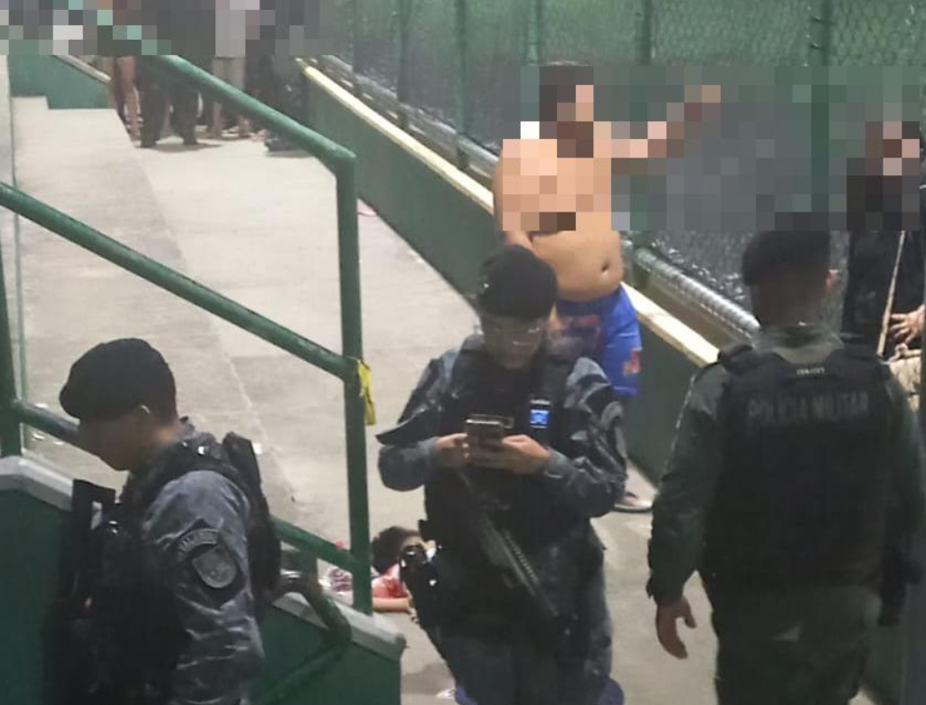 Chacina em campo de futebol deixa quatro mortos em Fortaleza (Foto Reprodução Redes Sociais)