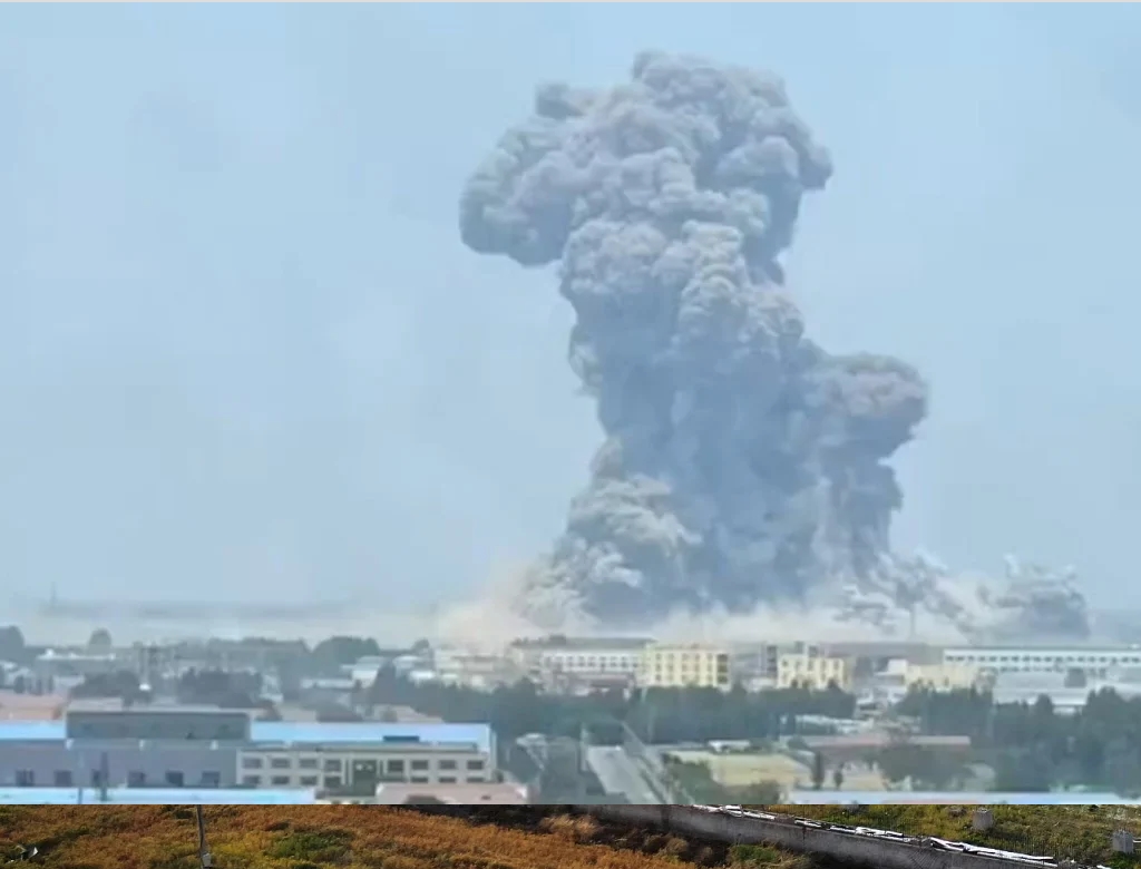 Explosão (foto Reprodução Redes Sociais) 2