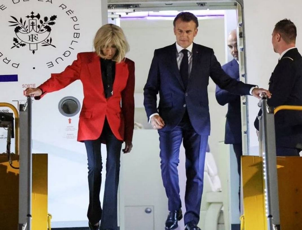 Macron (foto Reprodução Redes Sociais)