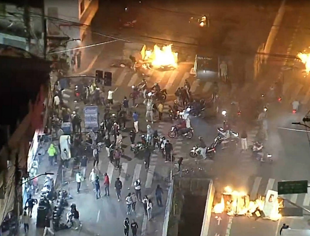 Protesto (foto Reprodução Redes Sociais) 1