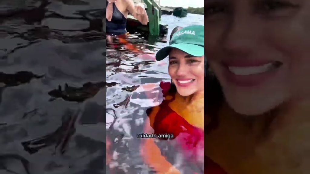 Miniatura Do Vídeo: 📢 Influencer Joga Cerveja No Rio Negro Durante Mergulho Com Botos No Am