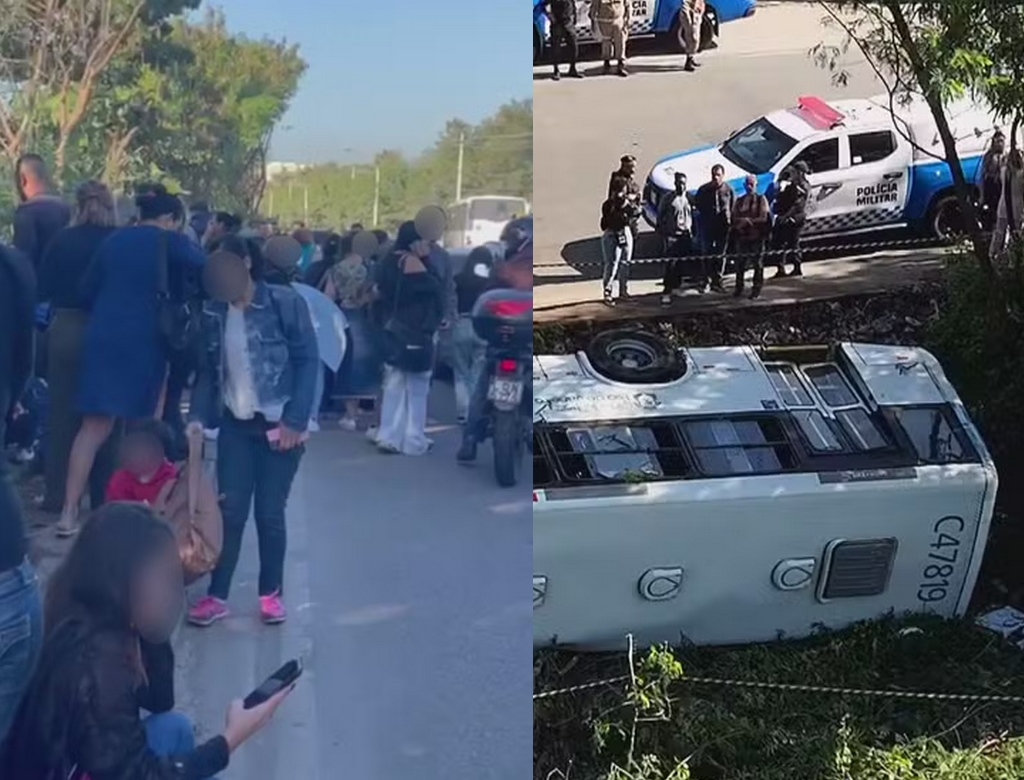 Acidente (foto Reprodução Redes Sociais)