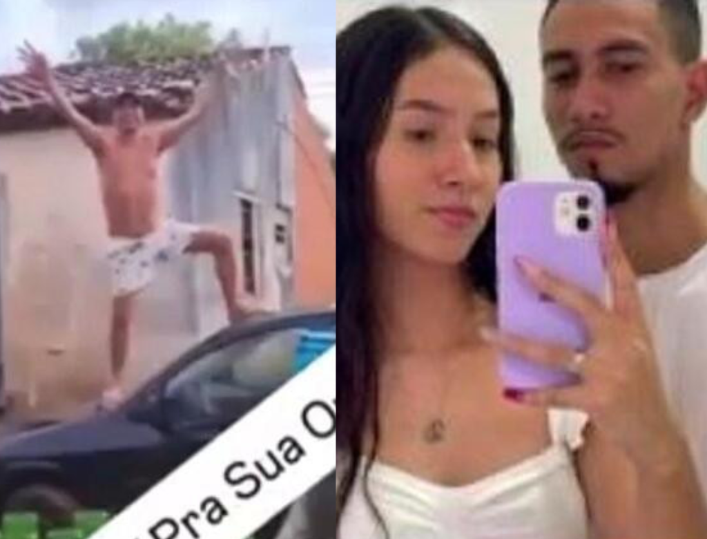 Antes De Matar Casal Em Acidente, Motorista Dançou Bêbado Em Cima Do Carro (foto Reprodução Redes Sociais)