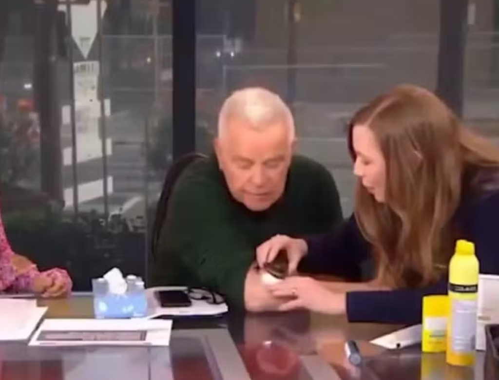 Apresentador Descobre Câncer De Pele Ao Vivo Durante Programa De Tv (foto Reprodução Redes Sociais)
