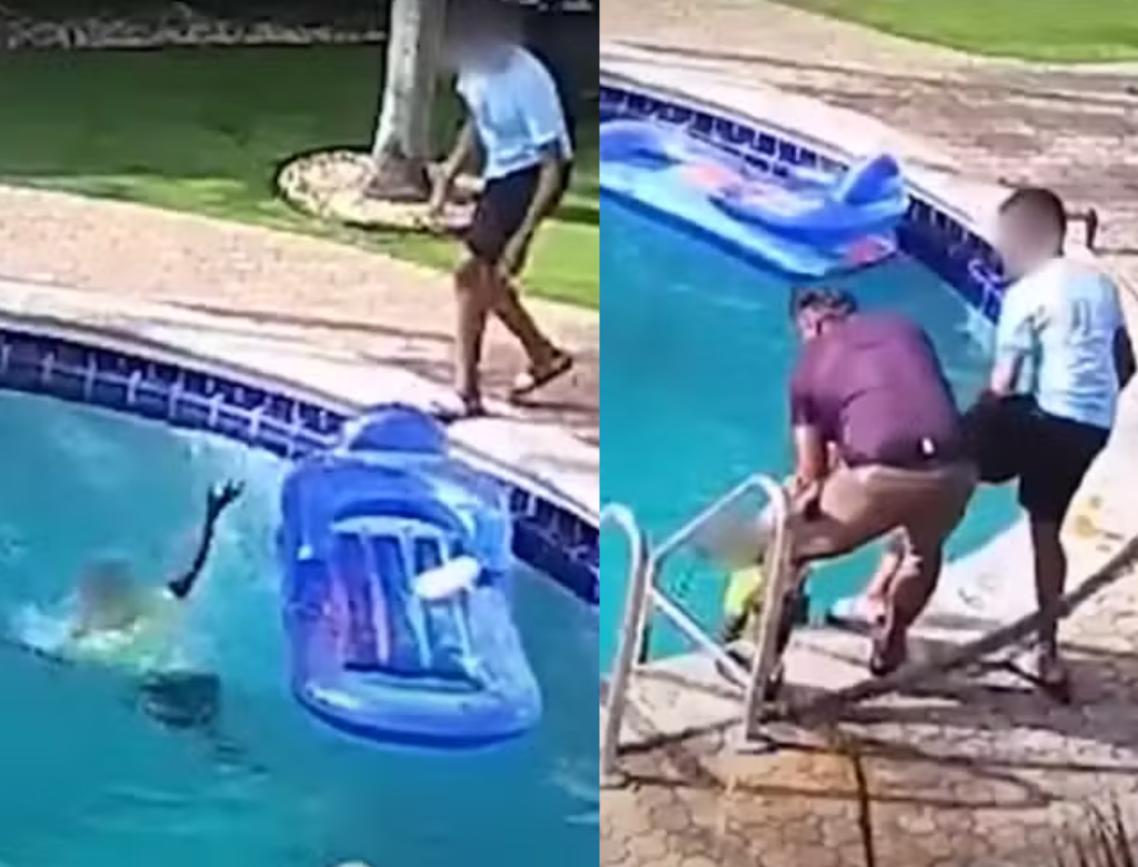 Desconhecido Entra Em Casa E Salva Criança De Morrer Afogada Na Flórida (foto Reprodução Redes Sociais)
