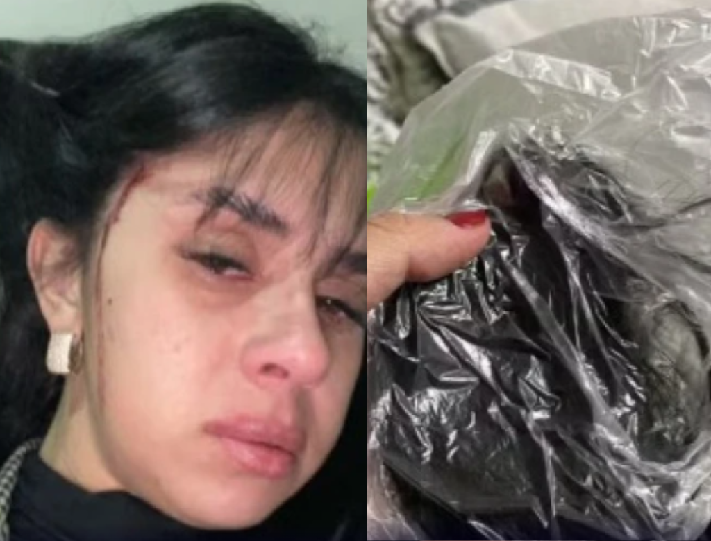 Cantora é agredida e tem cabelo cortado por criminosos em SC (Foto Reprodução Redes Sociais)