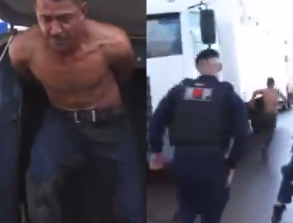 Homem Foge Da Polícia Ao Chegar Na Delegacia (foto Reprodução Redes Sociais)