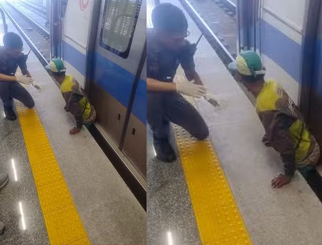 Metrô (foto Reprodução Redes Sociais)
