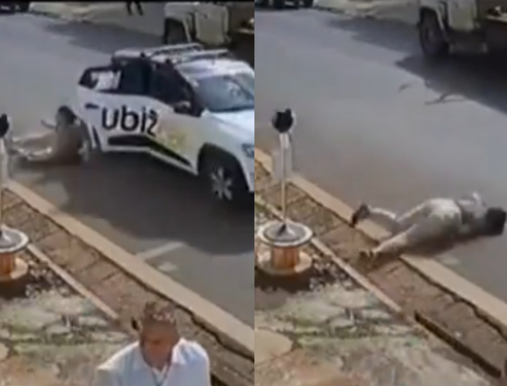 Passageira Se Joga De Carro Em Movimento Para Não Pagar Corrida (foto Reprodução Redes Sociais)