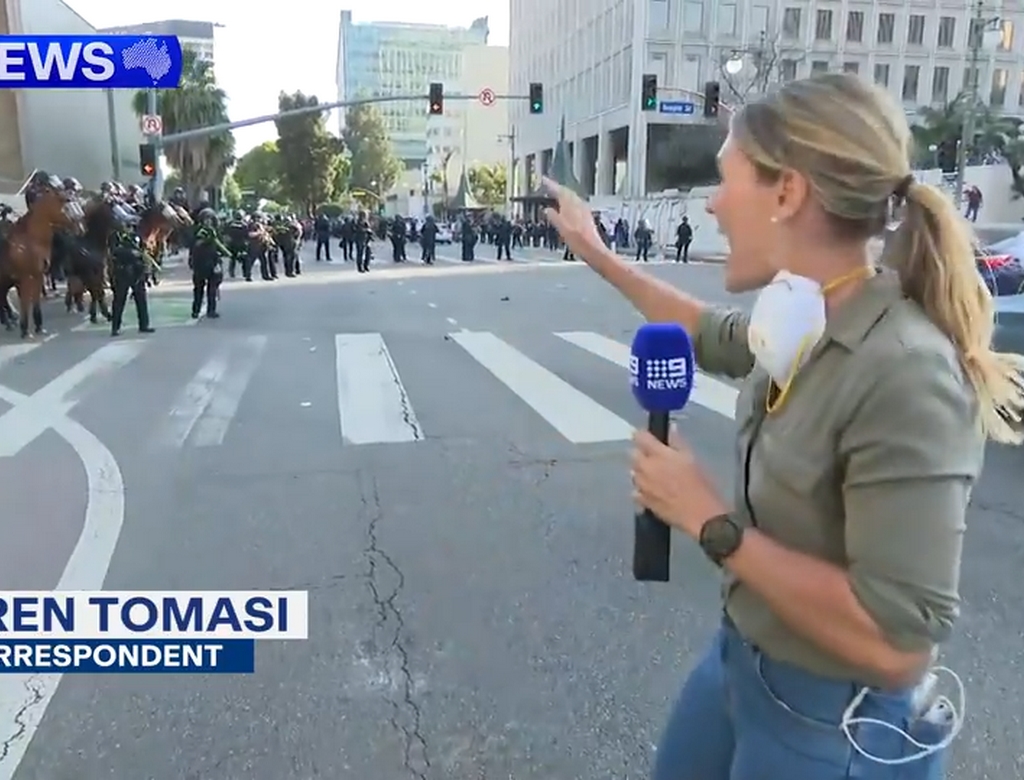Repórter (foto Reprodução Redes Sociais) 2