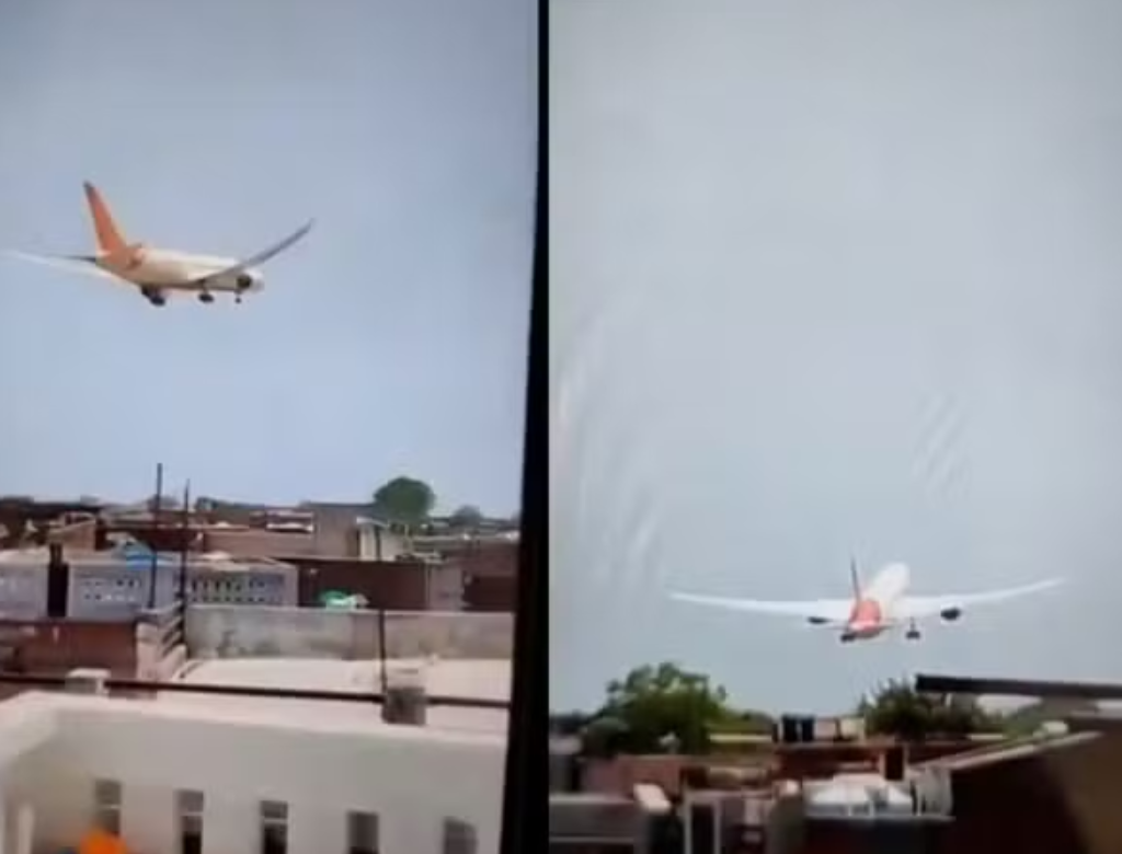 Veja Quanto Tempo O Avião Ficou No Ar Antes De Cair Na Índia (foto Reprodução Redes Sociais)
