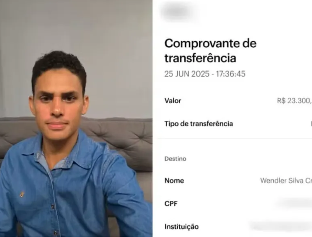 Morador de Palmas devolve R$ 23 mil de Pix feito por engano (Foto Reprodução Redes Sociais) 
