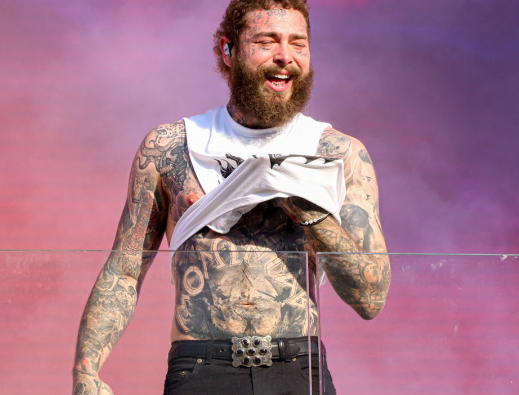 Post Malone (Foto Reprodução Redes Sociais)