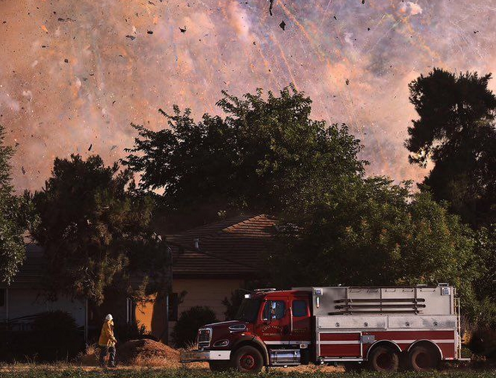 Explosão (foto Reprodução Redes Sociais)